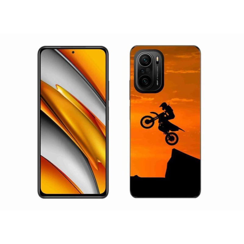 Gélový kryt mmCase na mobil Xiaomi Poco F3 - motocross