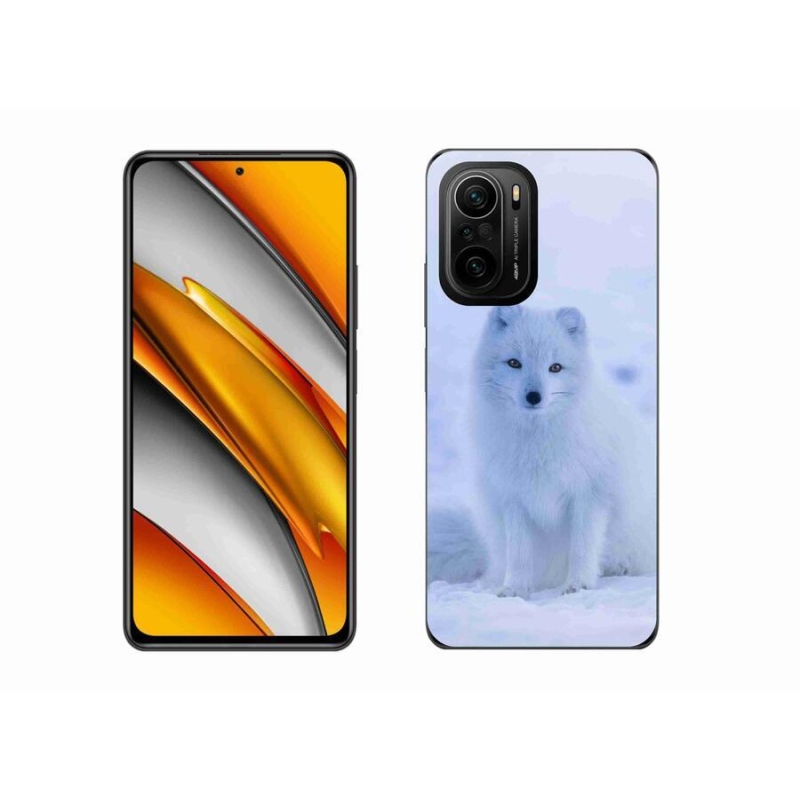 Gélový kryt mmCase na mobil Xiaomi Poco F3 - polárna líška