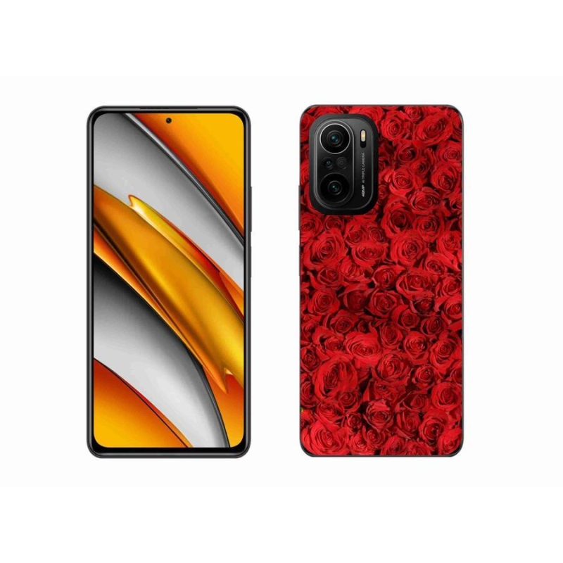 Gélový kryt mmCase na mobil Xiaomi Poco F3 - ruža