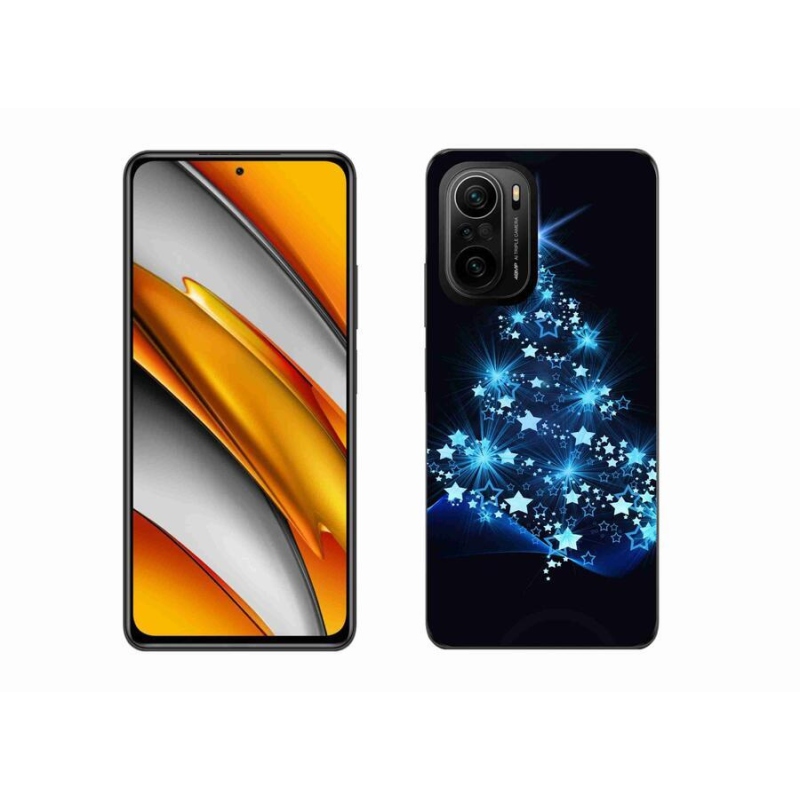 Gélový kryt mmCase na mobil Xiaomi Poco F3 - vianočný stromček