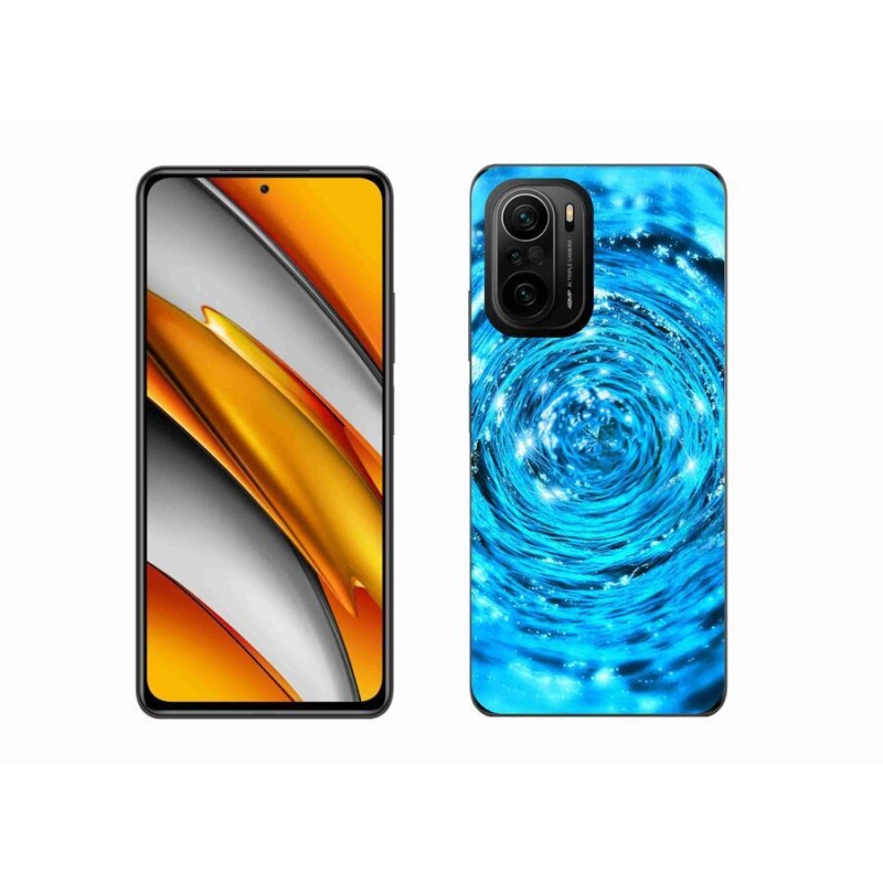 Gélový kryt mmCase na mobil Xiaomi Poco F3 - vodný vír