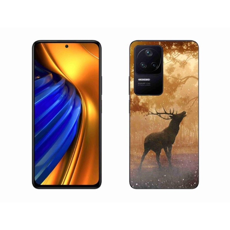 Gélový kryt mmCase na mobil Xiaomi Poco F4 - jeleň v ruji