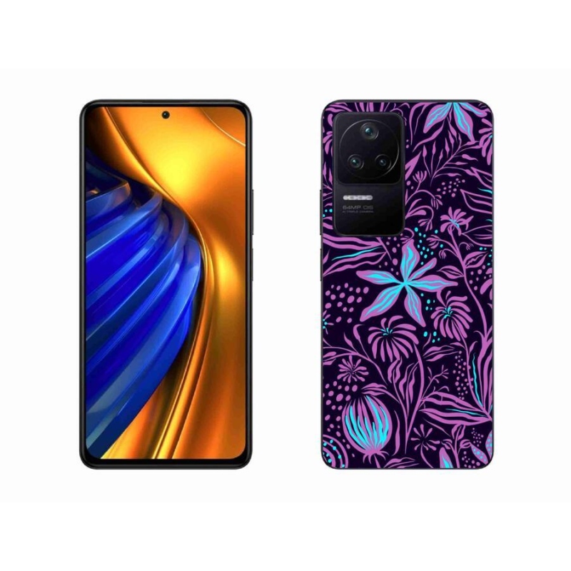 Gélový kryt mmCase na mobil Xiaomi Poco F4 - kvety 2