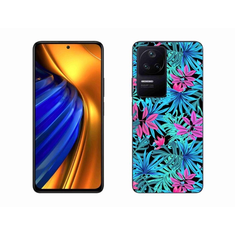 Gélový kryt mmCase na mobil Xiaomi Poco F4 - kvety 3