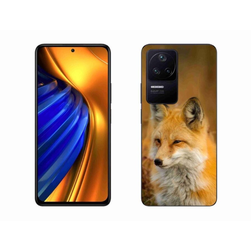 Gélový kryt mmCase na mobil Xiaomi Poco F4 - líška