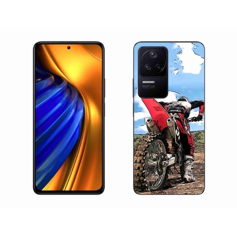 Gélový kryt mmCase na mobil Xiaomi Poco F4 - moto