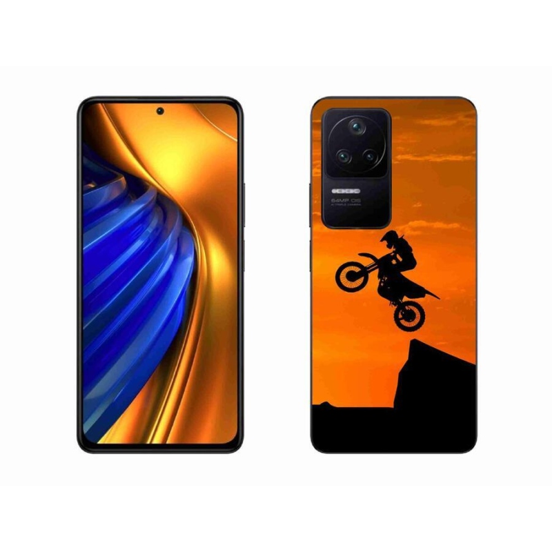 Gélový kryt mmCase na mobil Xiaomi Poco F4 - motocross