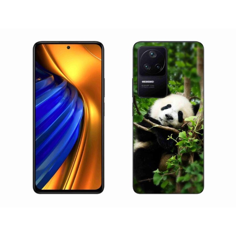 Gélový kryt mmCase na mobil Xiaomi Poco F4 - panda