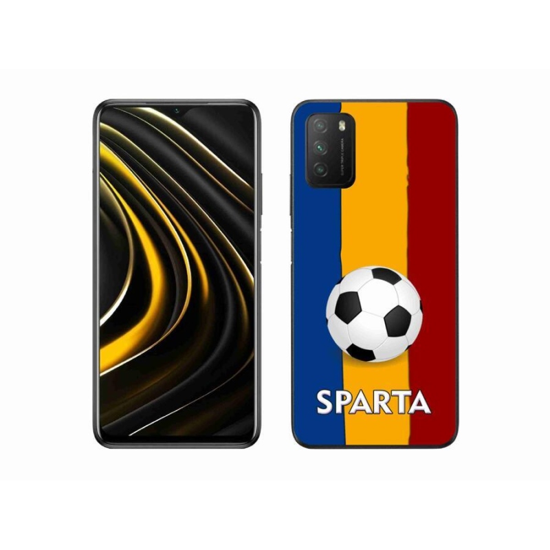 Gélový kryt mmCase na mobil Xiaomi Poco M3 - futbal 1