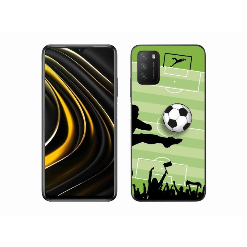 Gélový kryt mmCase na mobil Xiaomi Poco M3 - futbal 3