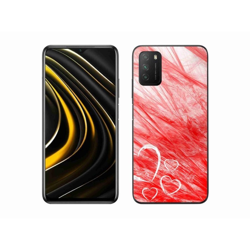 Gélový kryt mmCase na mobil Xiaomi Poco M3 - heart