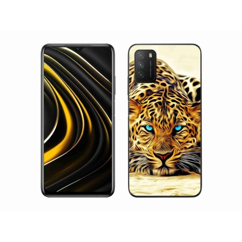 Gélový kryt mmCase na mobil Xiaomi Poco M3 - kreslený tiger