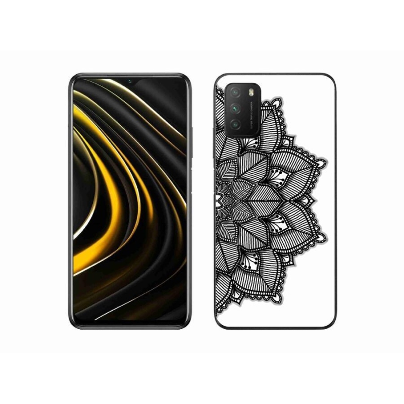 Gélový kryt mmCase na mobil Xiaomi Poco M3 - mandala