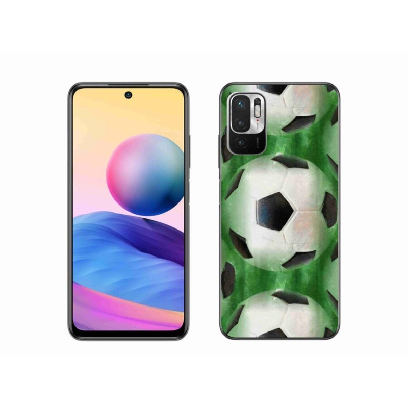 Gélový kryt mmCase na mobil Xiaomi Poco M3 Pro / 5G - futbalová lopta