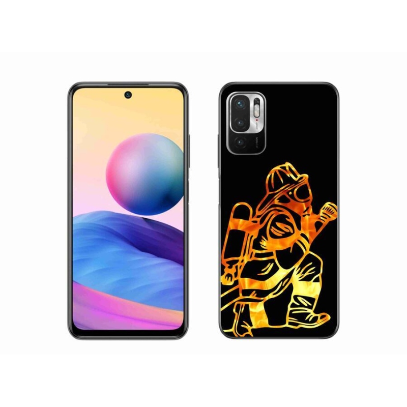 Gélový kryt mmCase na mobil Xiaomi Poco M3 Pro / 5G - hasič 1