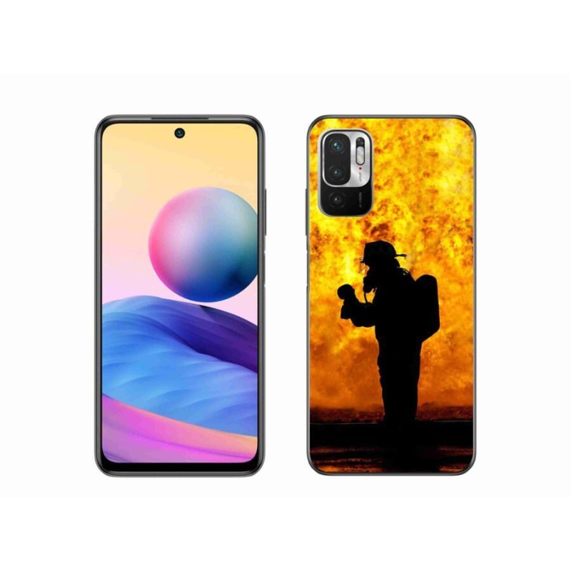 Gélový kryt mmCase na mobil Xiaomi Poco M3 Pro / 5G - hasič