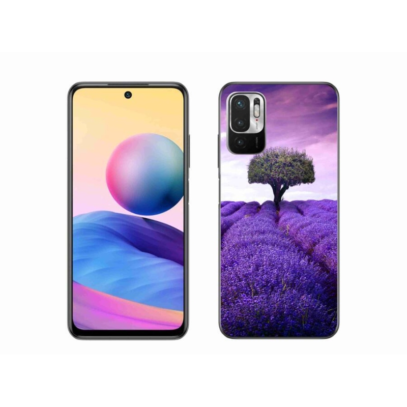 Gélový kryt mmCase na mobil Xiaomi Poco M3 Pro/5G - levanduľová lúka