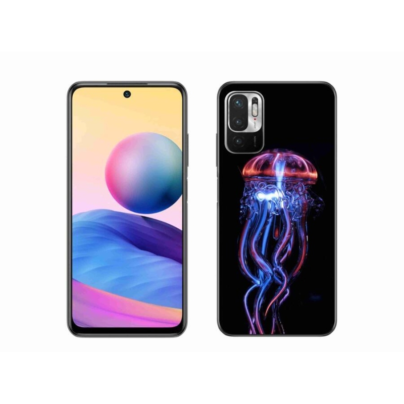 Gélový kryt mmCase na mobil Xiaomi Poco M3 Pro/5G - medúza