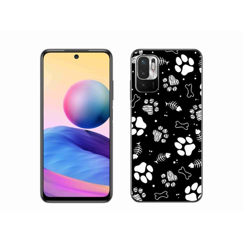 Gélový kryt mmCase na mobil Xiaomi Poco M3 Pro/5G - psie labky