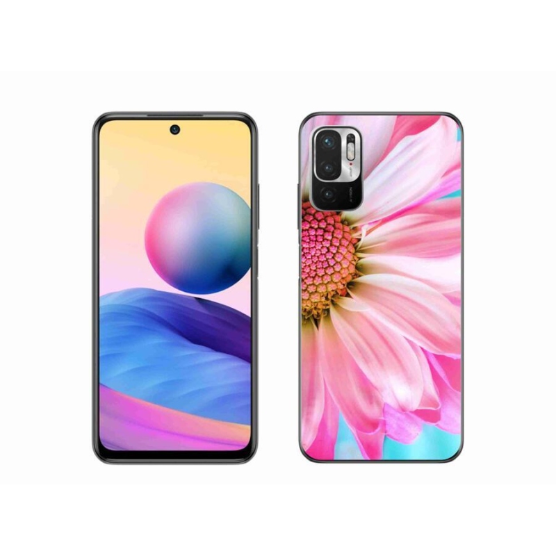 Gélový kryt mmCase na mobil Xiaomi Poco M3 Pro / 5G - ružová kvetina