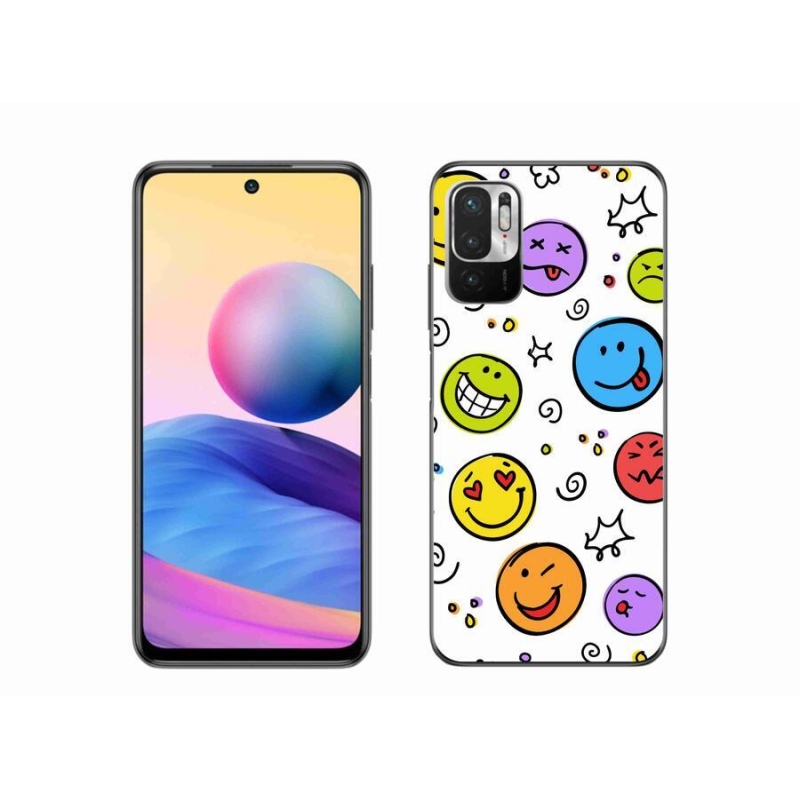 Gélový kryt mmCase na mobil Xiaomi Poco M3 Pro / 5G - smajlíci