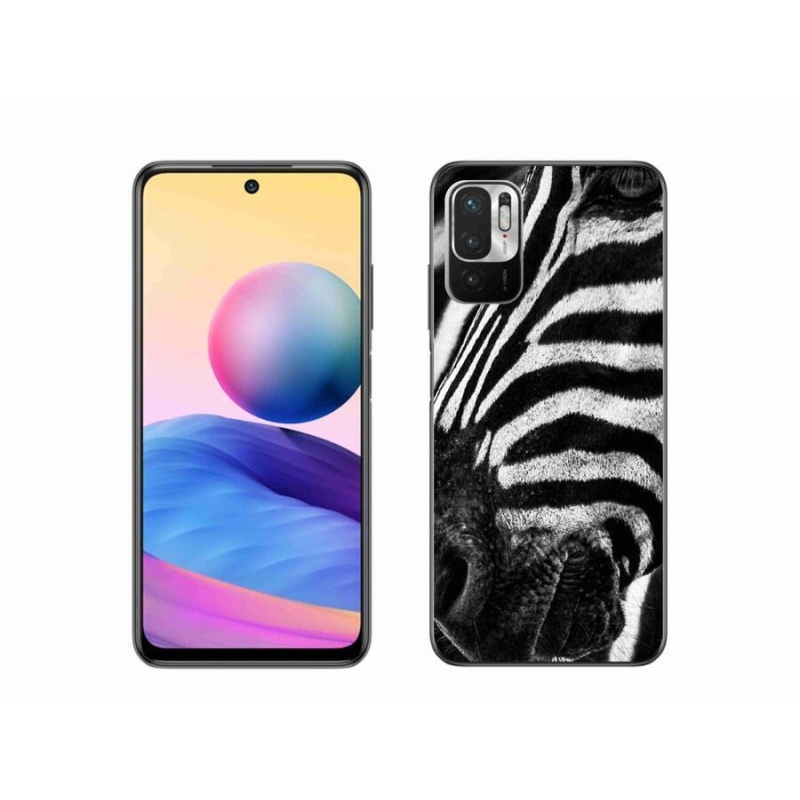Gélový kryt mmCase na mobil Xiaomi Poco M3 Pro / 5G - zebra