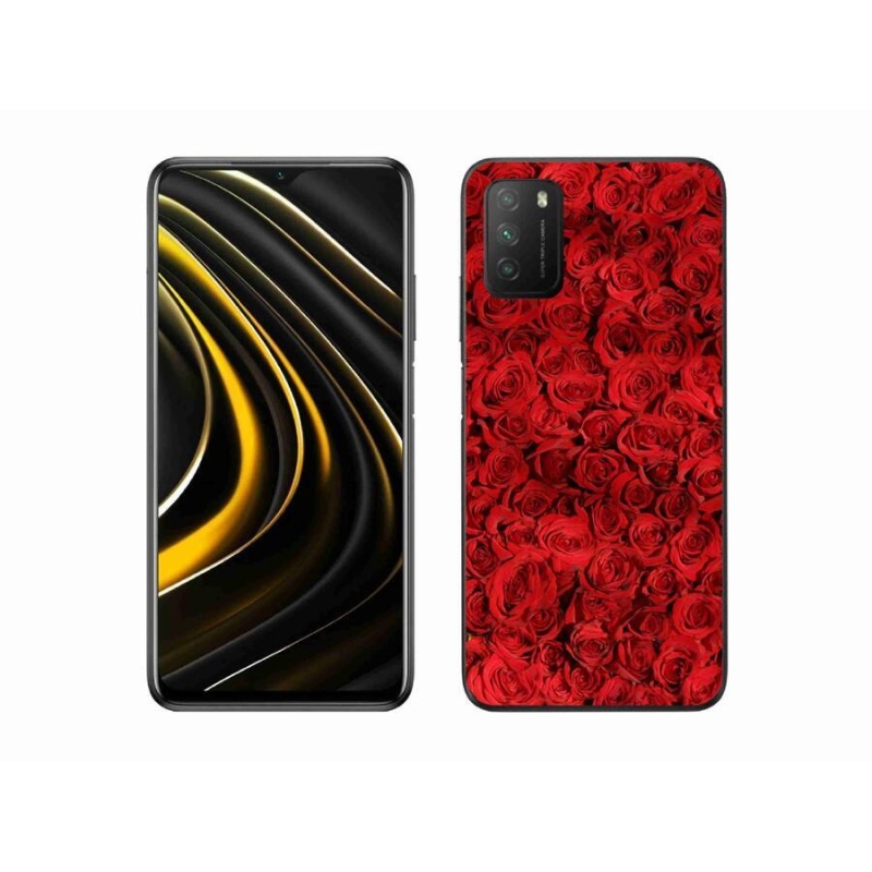 Gélový kryt mmCase na mobil Xiaomi Poco M3 - ruža