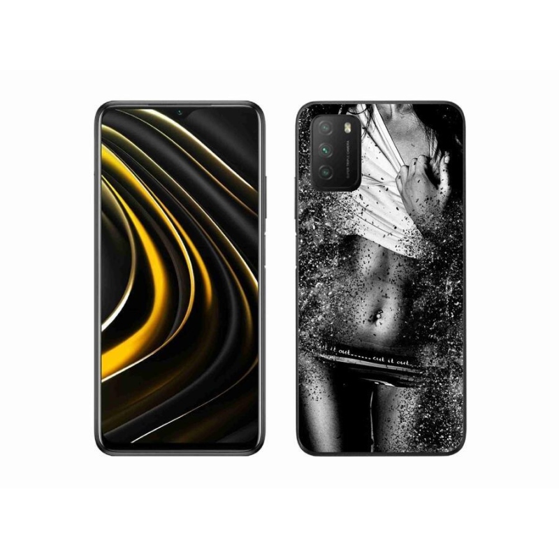 Gélový kryt mmCase na mobil Xiaomi Poco M3 - sexy žena 1