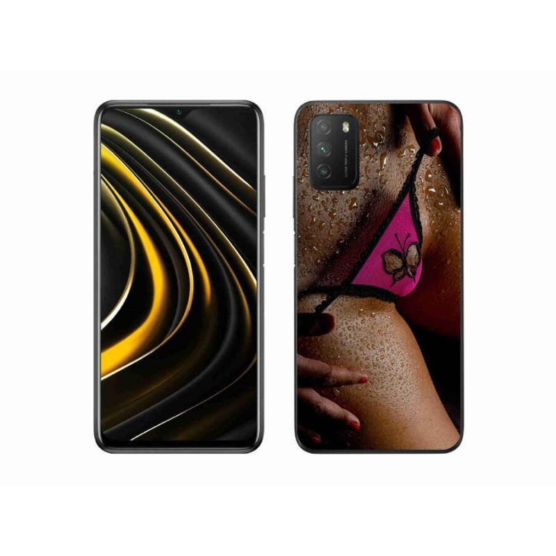 Gélový kryt mmCase na mobil Xiaomi Poco M3 - sexy žena