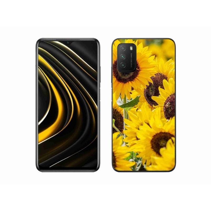 Gélový kryt mmCase na mobil Xiaomi Poco M3 - slnečnica