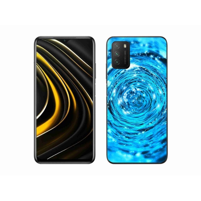 Gélový kryt mmCase na mobil Xiaomi Poco M3 - vodný vír