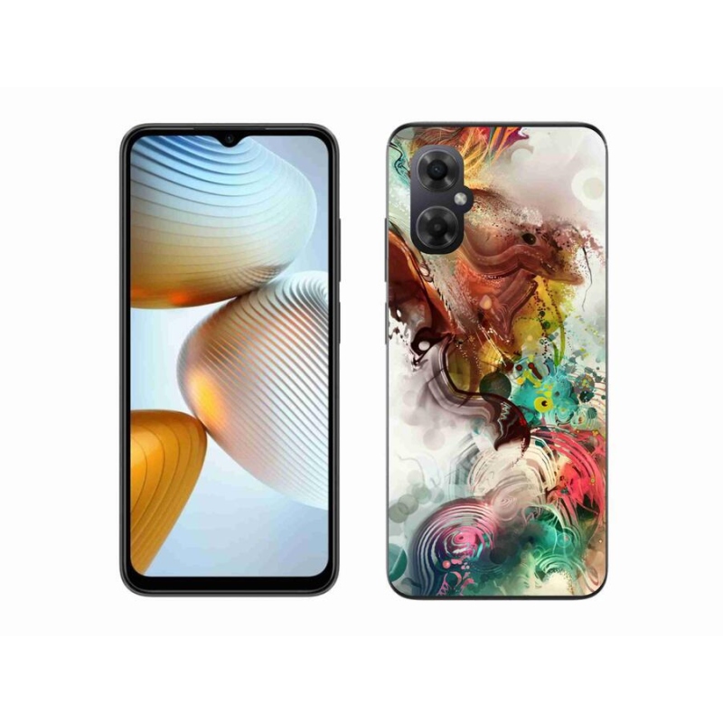 Gélový kryt mmCase na mobil Xiaomi Poco M4 5G - abstrakt 1