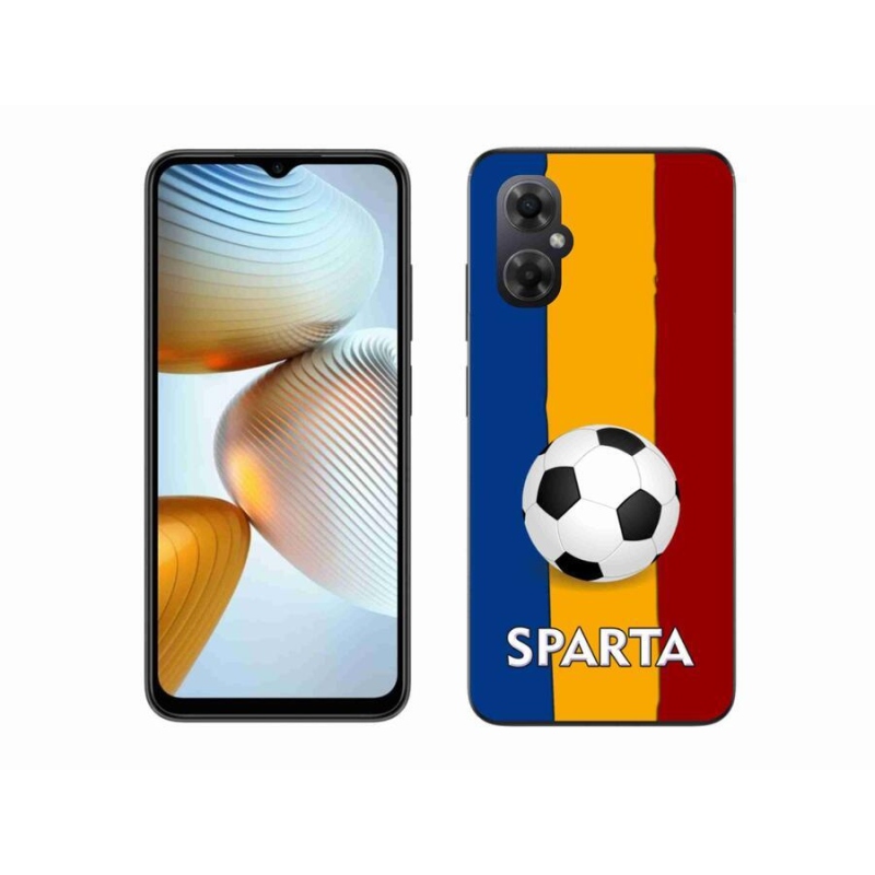 Gélový kryt mmCase na mobil Xiaomi Poco M4 5G - futbal 1