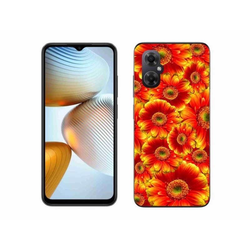 Gélový kryt mmCase na mobil Xiaomi Poco M4 5G - gerbera 1