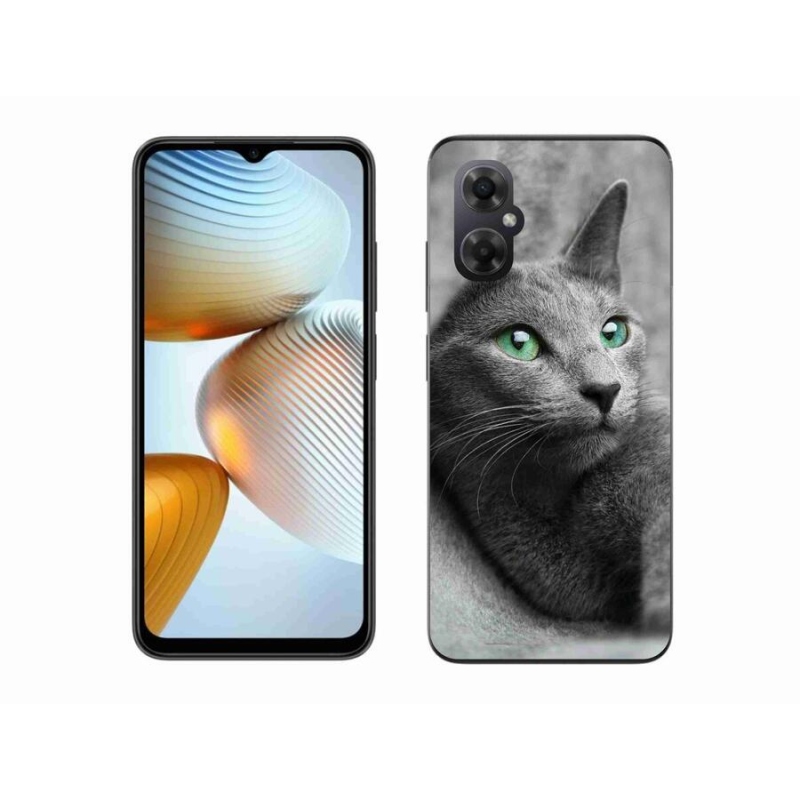 Gélový kryt mmCase na mobil Xiaomi Poco M4 5G - mačka 2