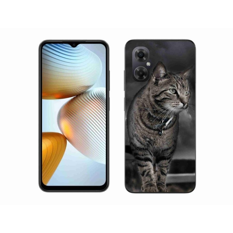 Gélový kryt mmCase na mobil Xiaomi Poco M4 5G - mačka