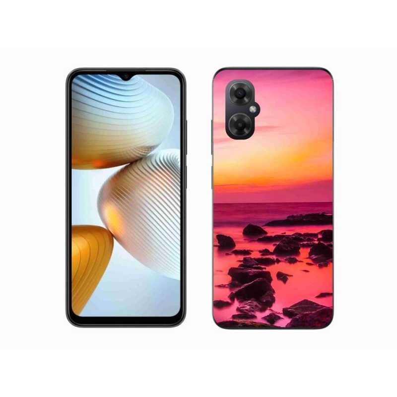 Gélový kryt mmCase na mobil Xiaomi Poco M4 5G - more a žiara