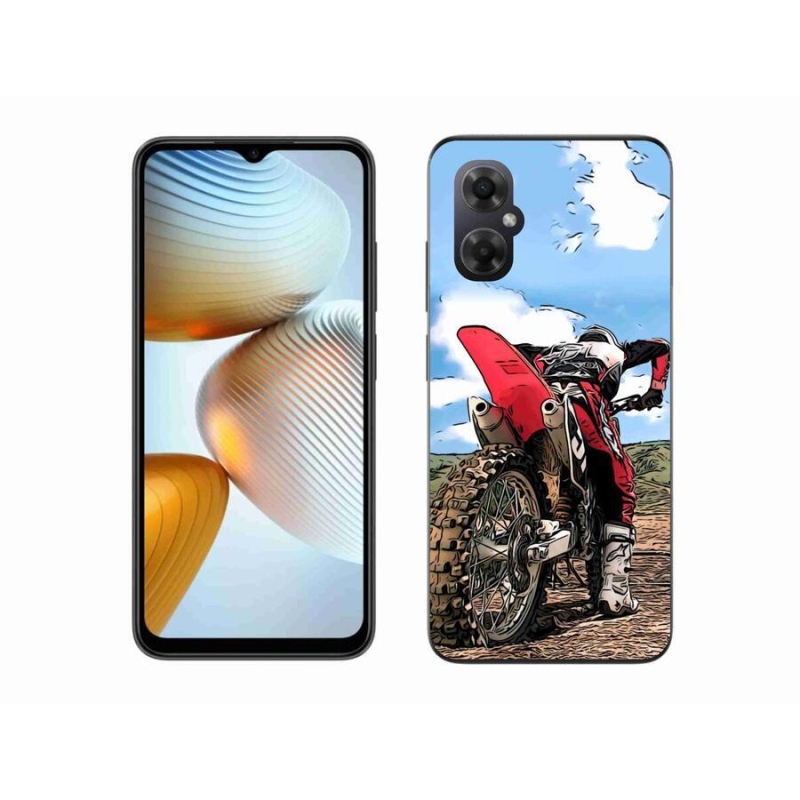 Gélový kryt mmCase na mobil Xiaomi Poco M4 5G - moto