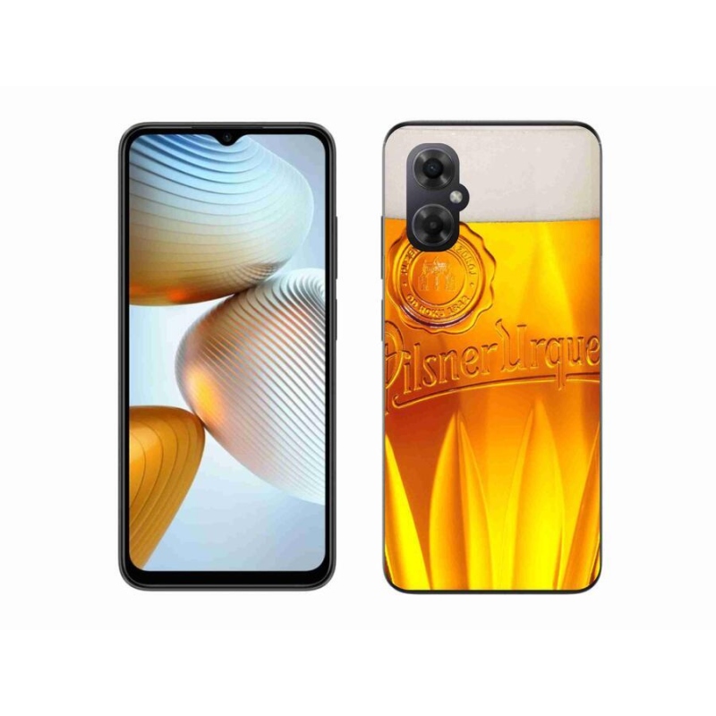 Gélový kryt mmCase na mobil Xiaomi Poco M4 5G - pivo