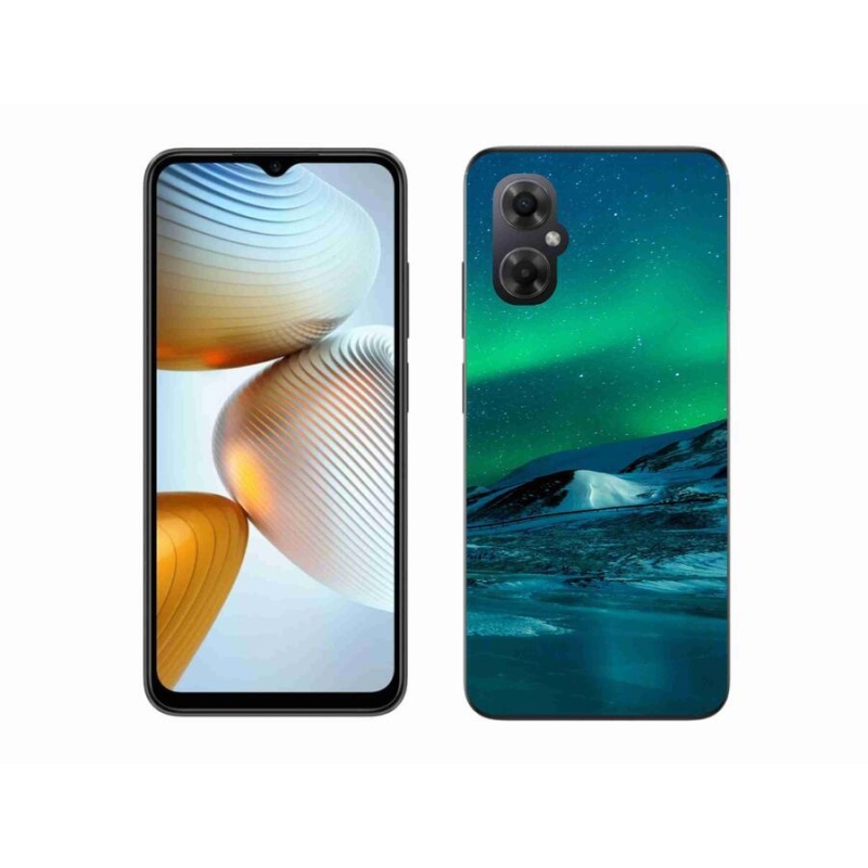 Gélový kryt mmCase na mobil Xiaomi Poco M4 5G - polárna žiara