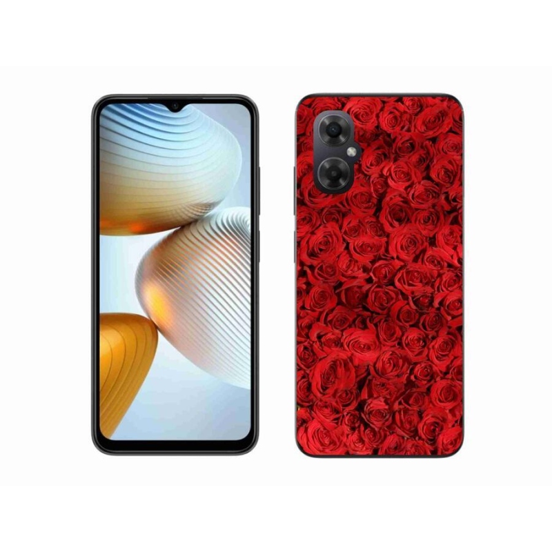 Gélový kryt mmCase na mobil Xiaomi Poco M4 5G - ruža