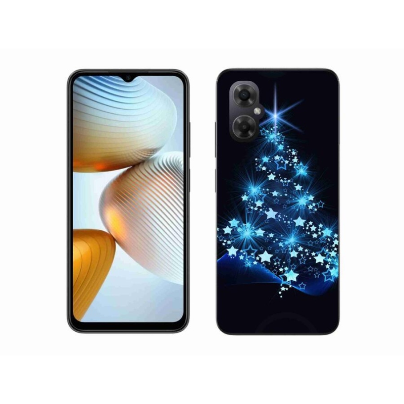 Gélový kryt mmCase na mobil Xiaomi Poco M4 5G - vianočný stromček