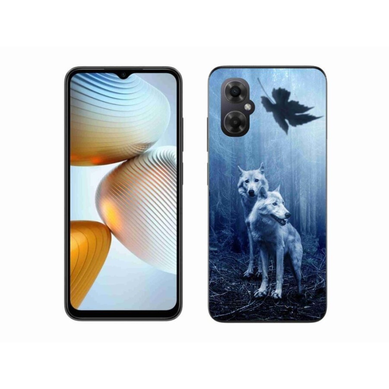 Gélový kryt mmCase na mobil Xiaomi Poco M4 5G - vlci v lese