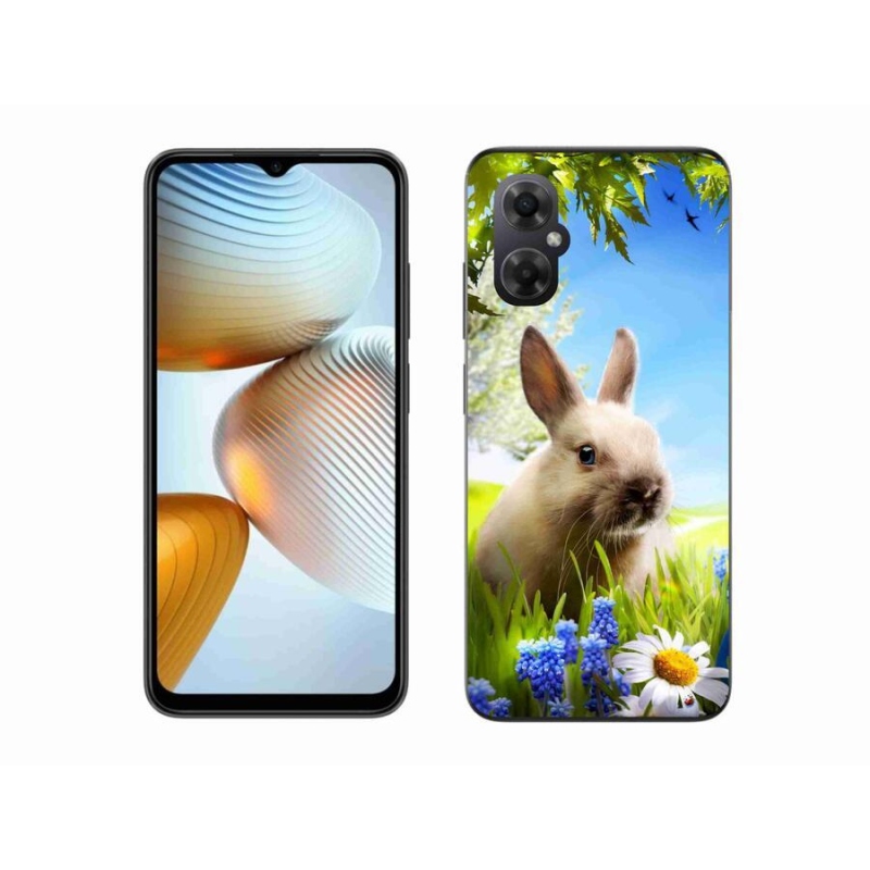 Gélový kryt mmCase na mobil Xiaomi Poco M4 5G - zajačik