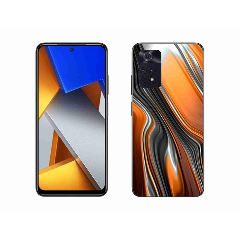 Gélový kryt mmCase na mobil Xiaomi Poco M4 Pro 4G - abstrakt 3