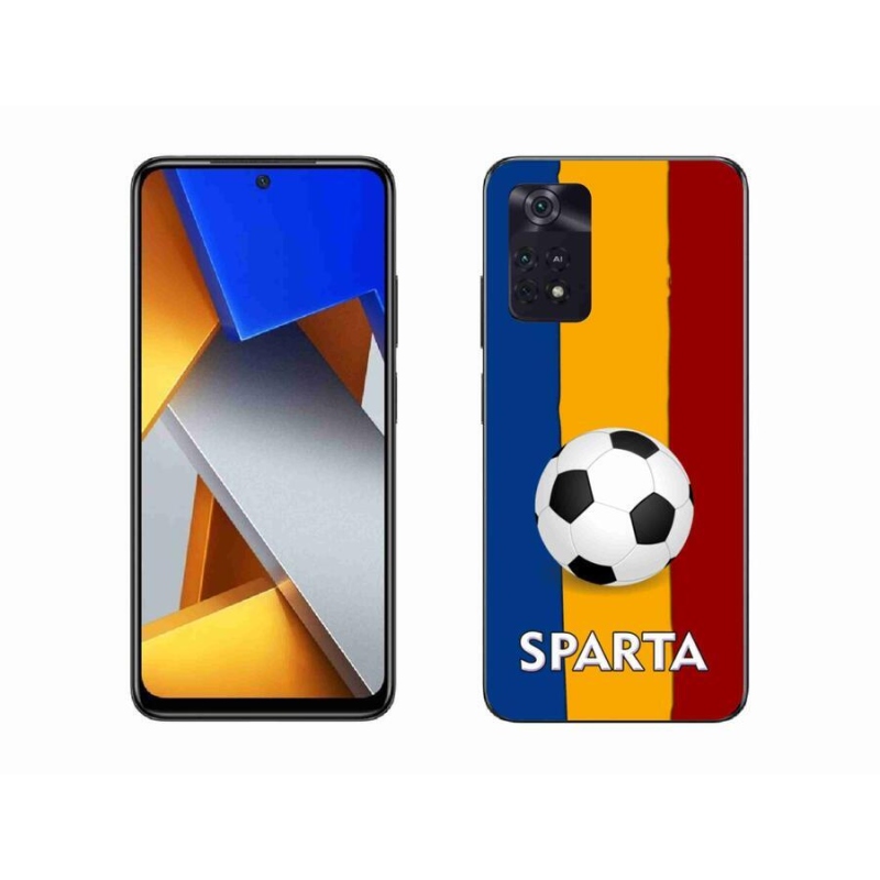 Gélový kryt mmCase na mobil Xiaomi Poco M4 Pro 4G - futbal 1