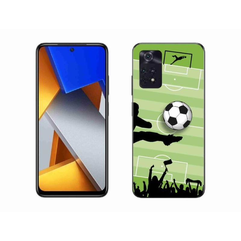 Gélový kryt mmCase na mobil Xiaomi Poco M4 Pro 4G - futbal 3