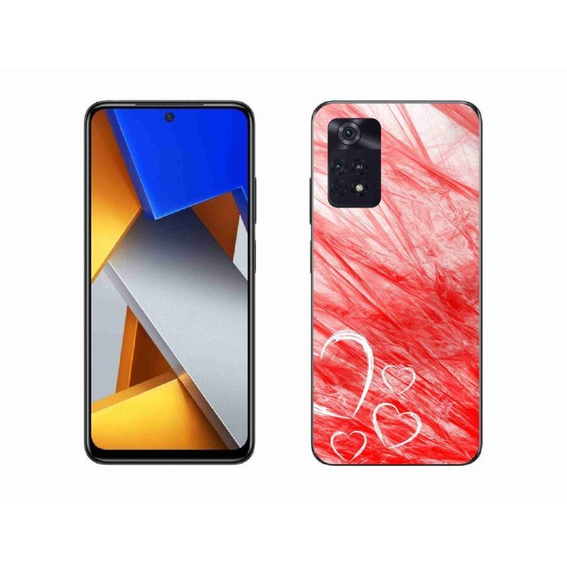 Gélový kryt mmCase na mobil Xiaomi Poco M4 Pro 4G - heart