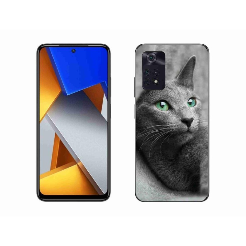 Gélový kryt mmCase na mobil Xiaomi Poco M4 Pro 4G - mačka 2