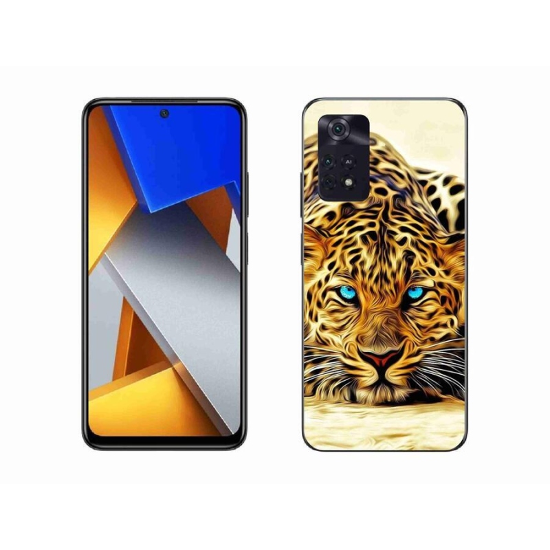 Gélový kryt mmCase na mobil Xiaomi Poco M4 Pro 4G - kreslený tiger